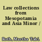 Law collections from Mesopotamia and Asia Minor /