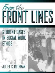 From the front lines : student cases in social work ethics /