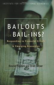 Bailouts or bail-ins? : responding to financial crises in emerging economies /