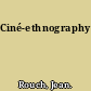 Ciné-ethnography