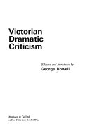 Victorian dramatic criticism /