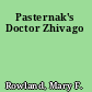 Pasternak's Doctor Zhivago