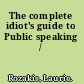 The complete idiot's guide to Public speaking /