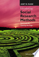 Introducing social research methods : essentials for getting the edge /