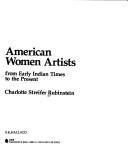 American women artists : from early Indian times to the present /