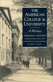 The American college and university : a history /
