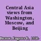 Central Asia views from Washington, Moscow, and Beijing /