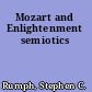 Mozart and Enlightenment semiotics