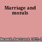 Marriage and morals