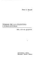 Temas de La Celestina y otros estudios : del Cid al Quijote /