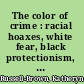 The color of crime : racial hoaxes, white fear, black protectionism, police harassment, and other macroaggressions /