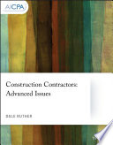 Construction contractors : advanced issues /