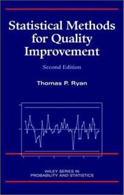 Statistical methods for quality improvement /