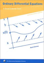 Ordinary differential equations : a brief eclectic tour /