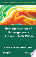 Homogenization of heterogeneous thin and thick plates /