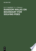 Random walks on boundary for solving PDEs /