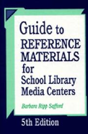 Guide to reference materials for school library media centers /