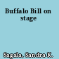 Buffalo Bill on stage