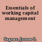 Essentials of working capital management