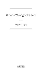 What's wrong with fat? /