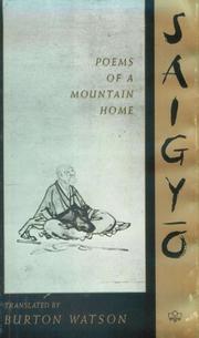 Saigyō, poems of a mountain home /