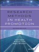 Research methods in health promotion /