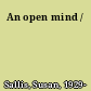 An open mind /