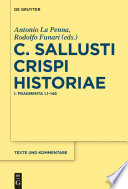 C. Sallusti Crispi Historiae : I: Fragmenta 1.1-146 /