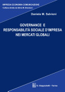 Governance e responsabilità sociale d'impresa nei mercati globali /