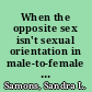 When the opposite sex isn't sexual orientation in male-to-female transgender people /