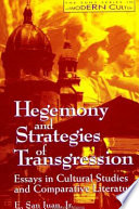 Hegemony and strategies of transgression : essays in cultural studies and comparative literature /