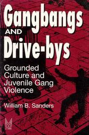 Gangbangs and drive-bys : grounded culture and juvenile gang violence /