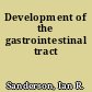 Development of the gastrointestinal tract