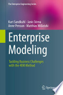 Enterprise modeling : tackling business challenges with the 4EM method /