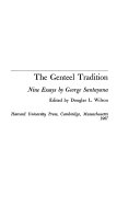 The genteel tradition ; nine essays /