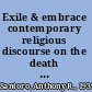 Exile & embrace contemporary religious discourse on the death penalty in America /