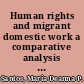 Human rights and migrant domestic work a comparative analysis of the socio-legal status of Filipina migrant domestic workers in Canada and Hong Kong /