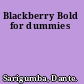 Blackberry Bold for dummies