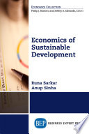 Economics of sustainable development /