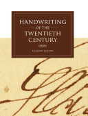 Handwriting of the twentieth century