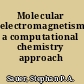 Molecular electromagnetism a computational chemistry approach /