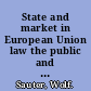 State and market in European Union law the public and private spheres of the internal market before the EU courts /