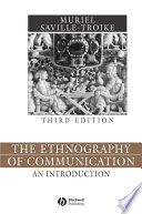 The ethnography of communication an introduction /