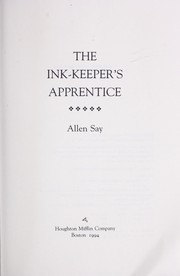 The ink-keeper's apprentice /