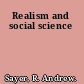 Realism and social science