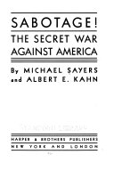 Sabotage! : the secret war against America /