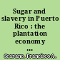 Sugar and slavery in Puerto Rico : the plantation economy of Ponce, 1800-1850 /