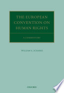 The European convention on human rights : a commentary /