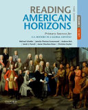 Reading American horizons : primary sources for U.S. history in a global context.