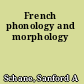 French phonology and morphology
